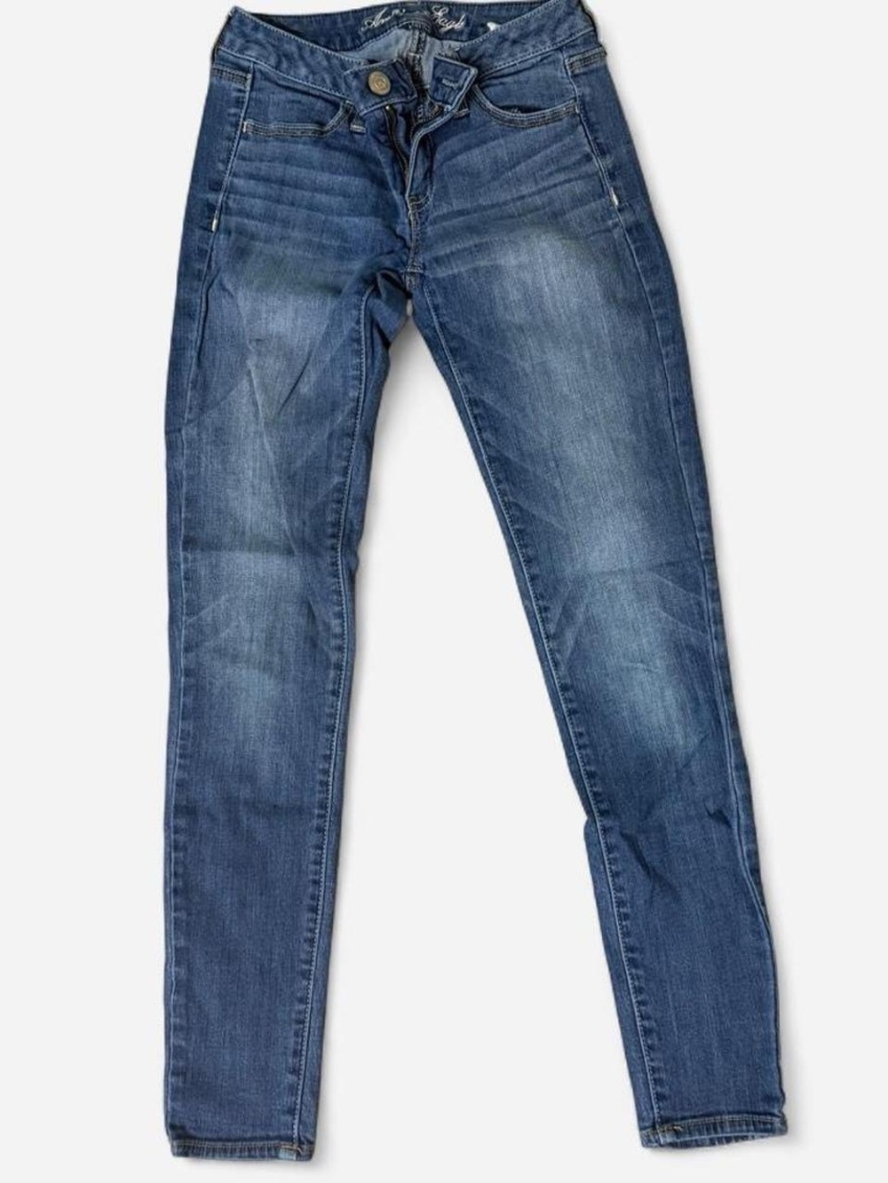 American Eagle Outfitters Dark Blue Skinny Jeans